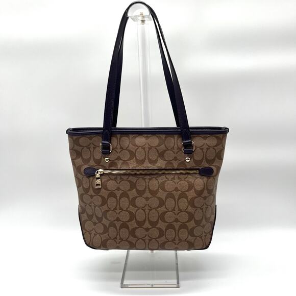 COACH LEATHER CITY  TOTE BAG IN EUC! - Picture 6 of 13
